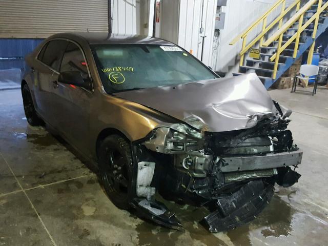 1G1ZB5EB5AF138469 - 2010 CHEVROLET MALIBU LS BROWN photo 1
