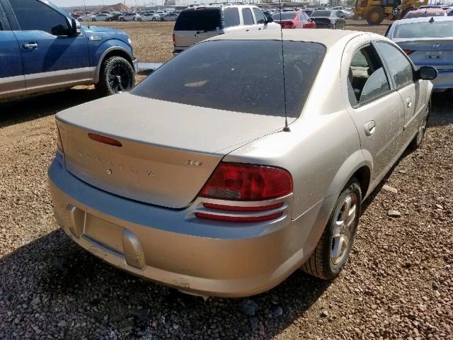 1B3EL46R72N144453 - 2002 DODGE STRATUS SE GOLD photo 4