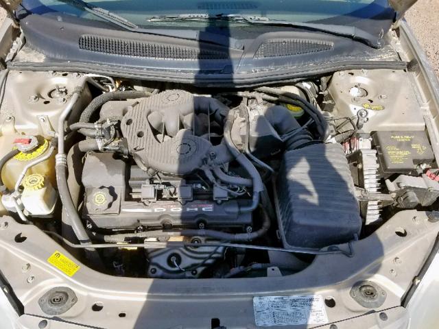 1B3EL46R72N144453 - 2002 DODGE STRATUS SE GOLD photo 7