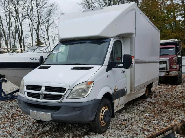 WDXPF445X99408663 - 2009 DODGE SPRINTER 3 WHITE photo 2