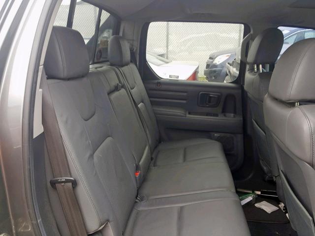 2HJYK16577H547838 - 2007 HONDA RIDGELINE GRAY photo 6