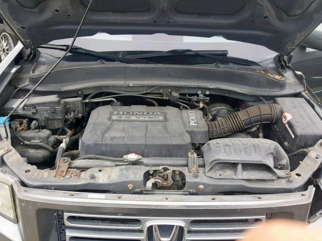 2HJYK16577H547838 - 2007 HONDA RIDGELINE GRAY photo 7