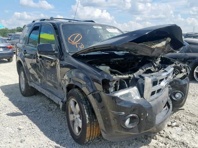 1FMCU9E72CKC73943 - 2012 FORD ESCAPE LIM BLACK photo 1