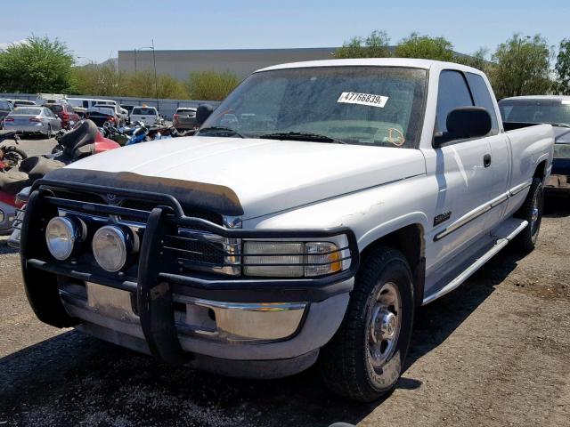 1B7KC2369XJ519807 - 1999 DODGE RAM 2500 WHITE photo 2