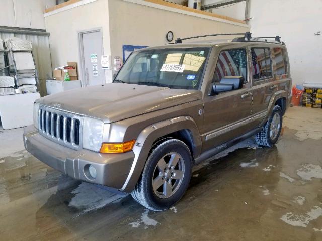 1J8HG58N06C280126 - 2006 JEEP COMMANDER 金色 照片 2