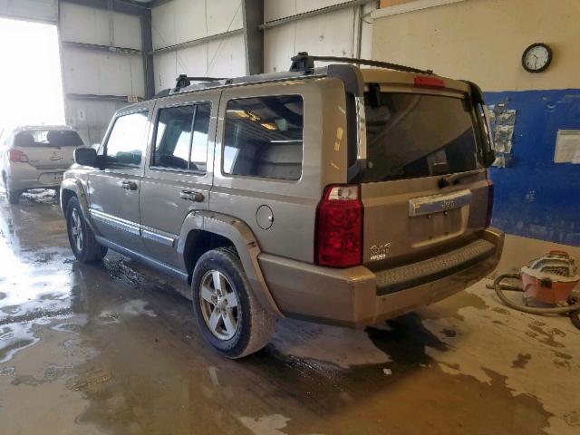 1J8HG58N06C280126 - 2006 JEEP COMMANDER 金色 照片 3