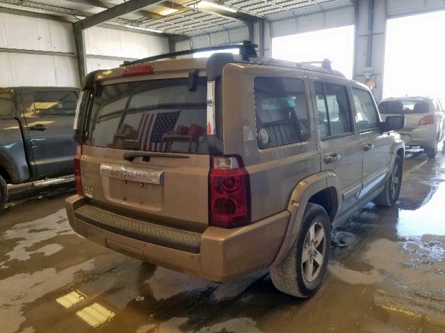 1J8HG58N06C280126 - 2006 JEEP COMMANDER 金色 照片 4
