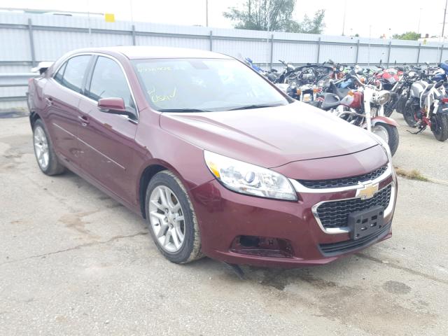 1G11C5SL2FF121305 - 2015 CHEVROLET MALIBU 1LT მუქწითელი ფოტო 1