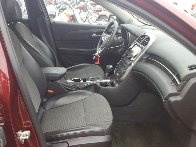 1G11C5SL2FF121305 - 2015 CHEVROLET MALIBU 1LT მუქწითელი ფოტო 5