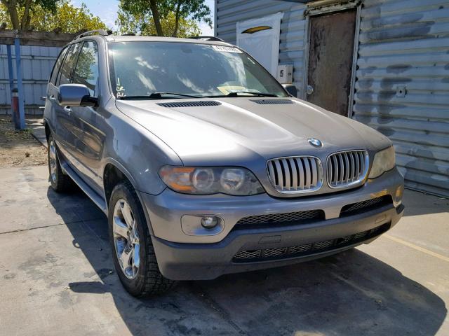 5UXFA13565LY17661 - 2005 BMW X5 3.0I GRAY photo 1