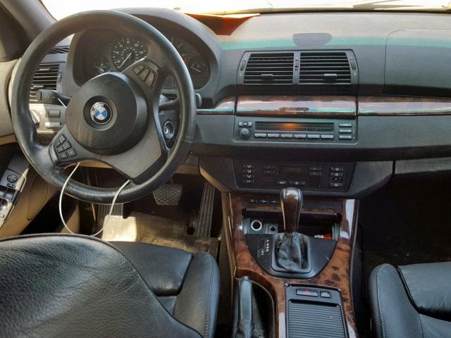 5UXFA13565LY17661 - 2005 BMW X5 3.0I GRAY photo 9