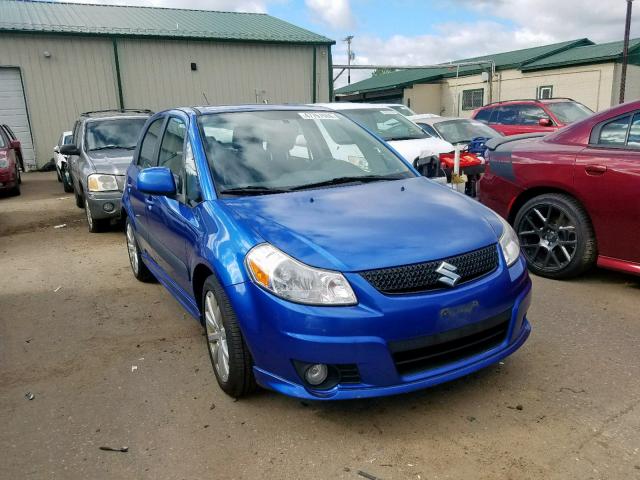 JS2YA5A56C6300754 - 2012 SUZUKI SX4 BLUE photo 1