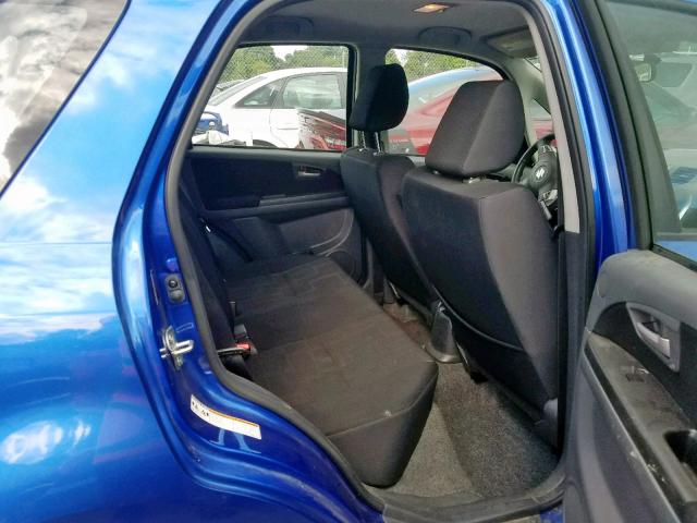 JS2YA5A56C6300754 - 2012 SUZUKI SX4 BLUE photo 6