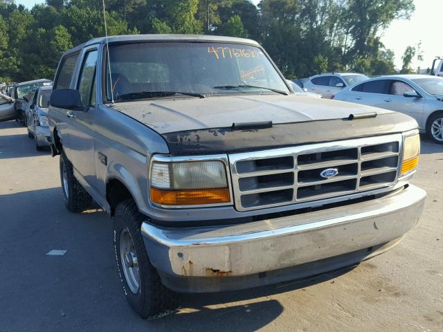 1FMEU15H0SLB27987 - 1995 FORD BRONCO U10 GRAY photo 1