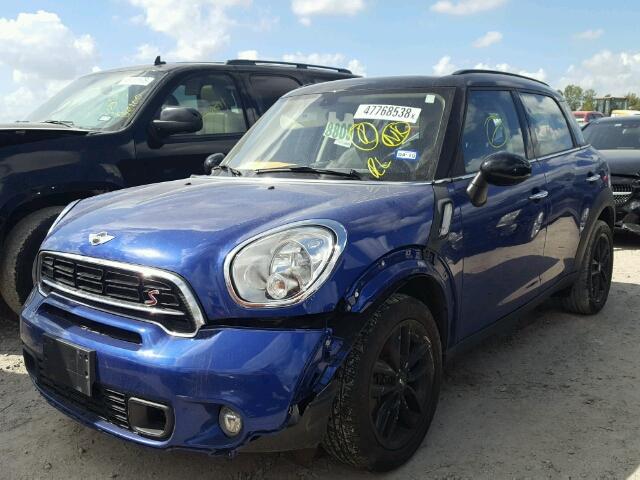 WMWZC3C50FWT02690 - 2015 MINI COOPER S C BLUE photo 2