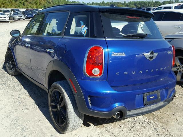 WMWZC3C50FWT02690 - 2015 MINI COOPER S C BLUE photo 3