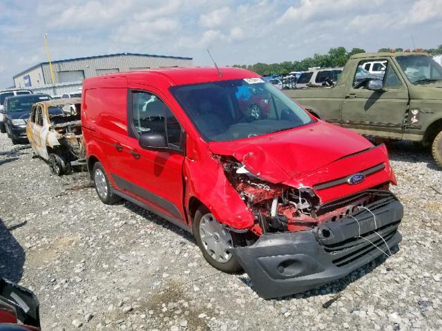 NM0LS6E73F1179098 - 2015 FORD TRANSIT CO RED photo 1