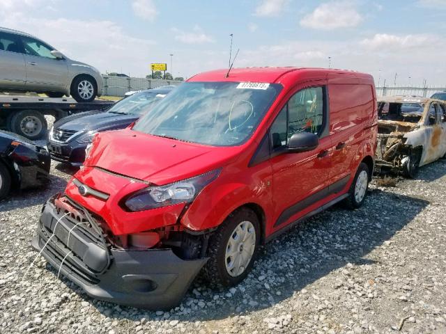 NM0LS6E73F1179098 - 2015 FORD TRANSIT CO RED photo 2