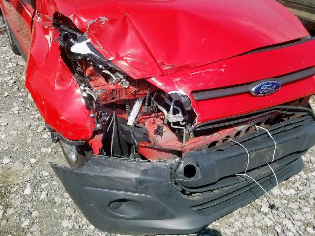 NM0LS6E73F1179098 - 2015 FORD TRANSIT CO RED photo 9