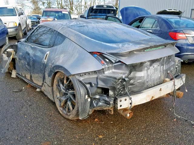 JN1AZ4EH2CM562580 - 2012 NISSAN 370Z BASE GRAY photo 3