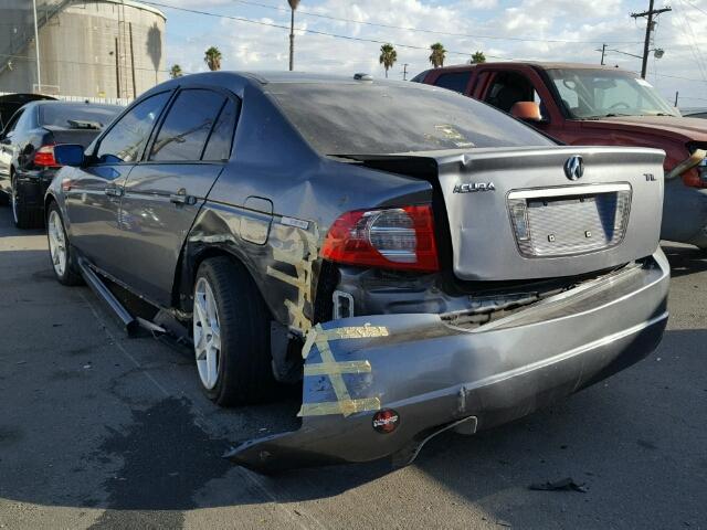 19UUA65565A080655 - 2005 ACURA TL GRAY photo 3