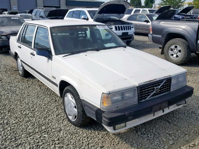 YV1FX8740G1048982 - 1986 VOLVO 740 GLE WHITE photo 1