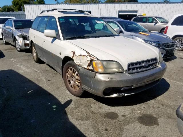 4S3BH806X37653242 - 2003 SUBARU LEGACY OUT CREAM photo 1