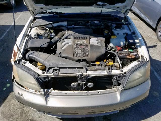 4S3BH806X37653242 - 2003 SUBARU LEGACY OUT CREAM photo 7