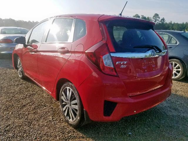 JHMGK5H70GX043468 - 2016 HONDA FIT EX RED photo 3