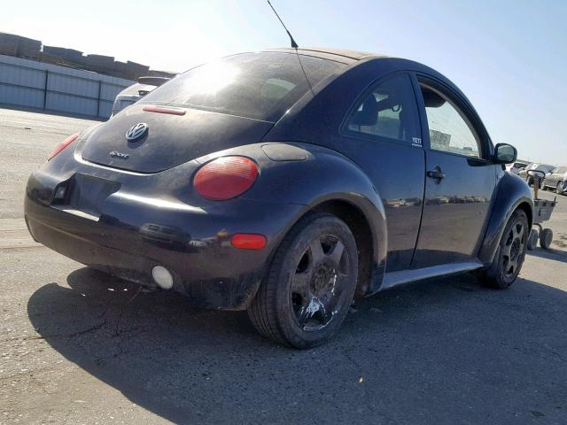 3VWED21C01M476985 - 2001 VOLKSWAGEN NEW BEETLE Schwarz Foto 4