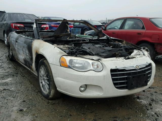 1C3EL55R64N321622 - 2004 CHRYSLER SEBRING LX BURN photo 1