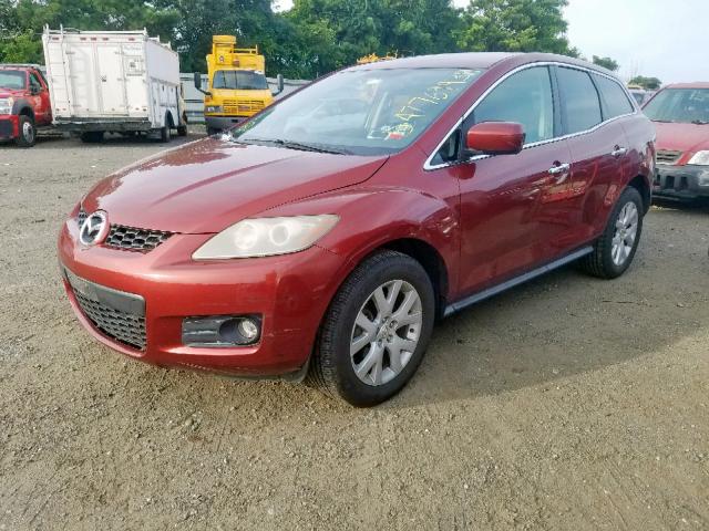 JM3ER29L370137701 - 2007 MAZDA CX-7 RED photo 2