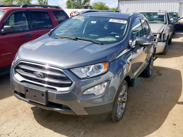 MAJ6S3KLXKC260586 - 2019 FORD ECOSPORT T CHARCOAL photo 2