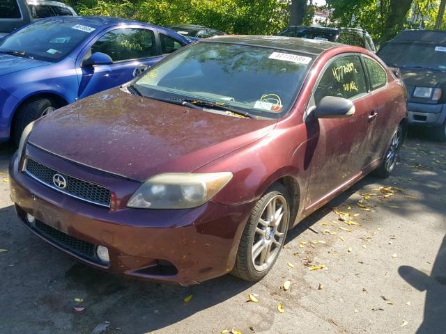 JTKDE177760114705 - 2006 TOYOTA SCION TC იასამნისფერი ფოტო 2