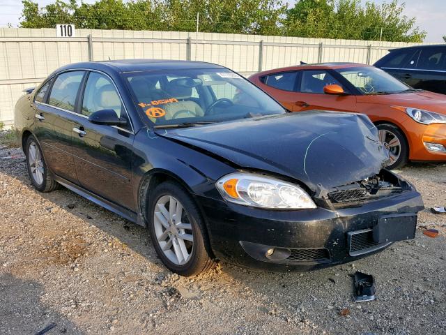 2G1WC5E3XC1125249 - 2012 CHEVROLET IMPALA LTZ BLACK photo 1