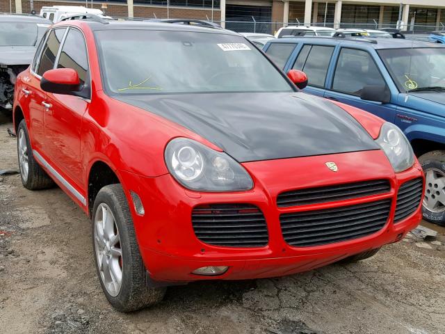 WP1AC29P45LA90393 - 2005 PORSCHE CAYENNE TU RED photo 1