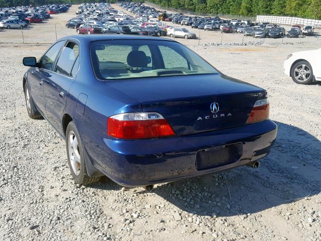 19UUA56643A070396 - 2003 ACURA 3.2TL BLUE photo 3