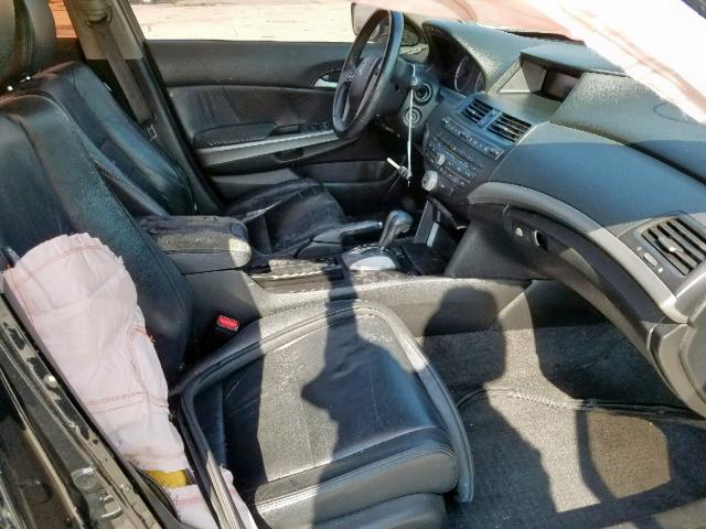 1HGCP26809A017701 - 2009 HONDA ACCORD EXL BLACK photo 5