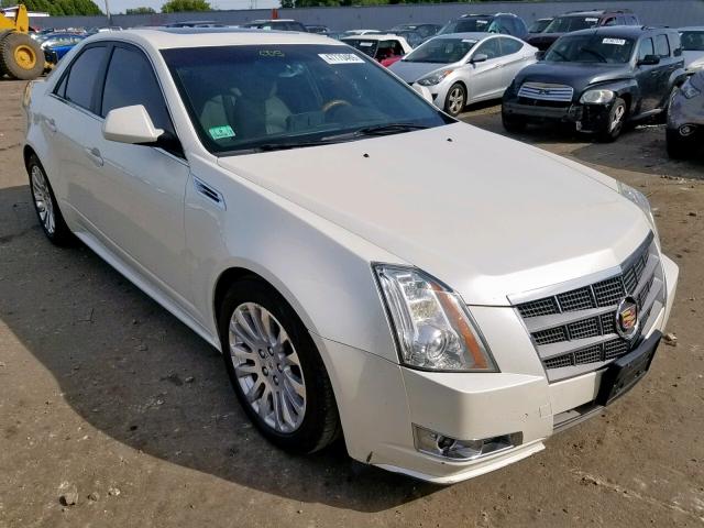 1G6DS5EV8A0147071 - 2010 CADILLAC CTS PREMIU WHITE photo 1