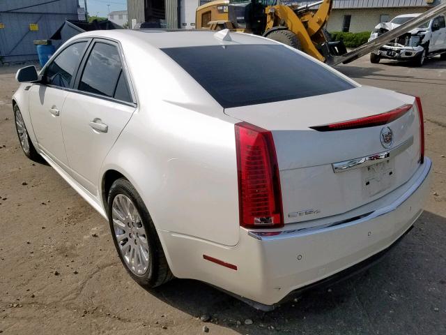 1G6DS5EV8A0147071 - 2010 CADILLAC CTS PREMIU WHITE photo 3