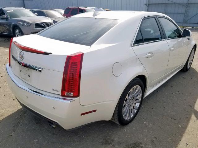 1G6DS5EV8A0147071 - 2010 CADILLAC CTS PREMIU WHITE photo 4