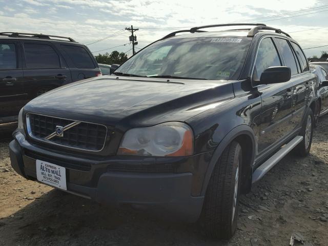 YV1CZ91H231004958 - 2003 VOLVO XC90 T6 BLACK photo 2