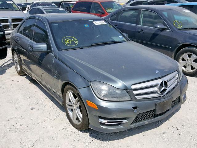 WDDGF4HB0CA645682 - 2012 MERCEDES-BENZ C 250 SILVER photo 1