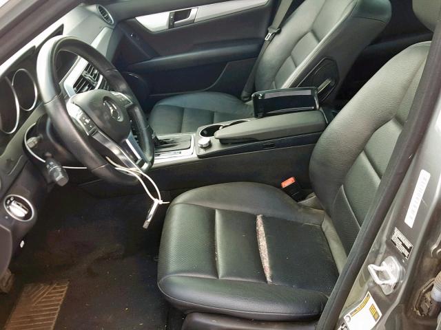 WDDGF4HB0CA645682 - 2012 MERCEDES-BENZ C 250 SILVER photo 5