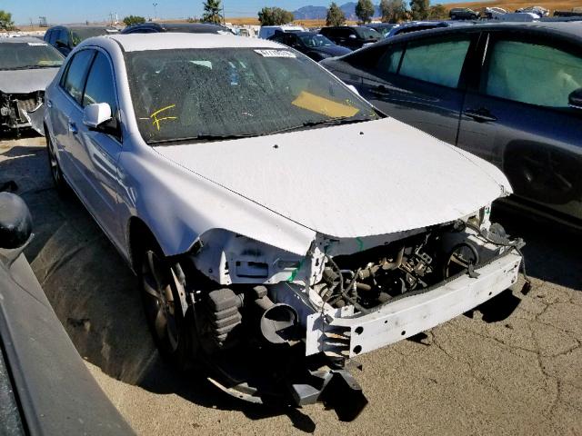 1G1ZC5E0XCF352310 - 2012 CHEVROLET MALIBU 1LT WHITE photo 1