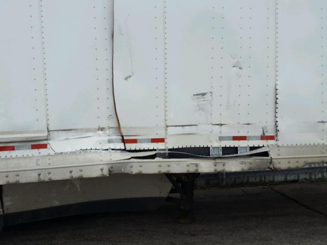 1GRAA0621FT595206 - 2015 GREAT DANE TRAILER DRY VAN WHITE photo 9