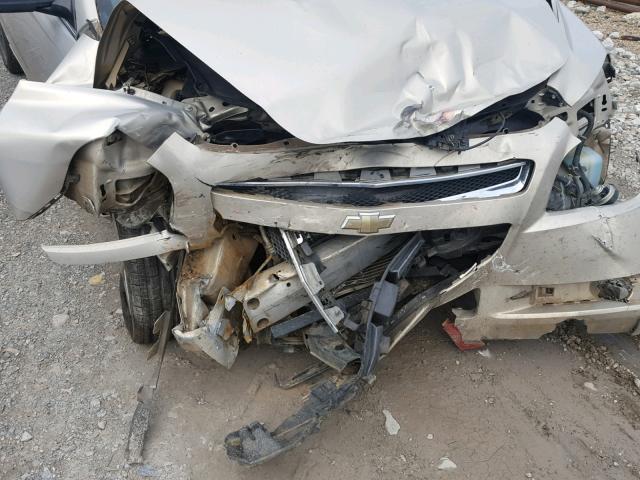 1G1ZA5E0XAF114749 - 2010 CHEVROLET MALIBU LS TAN photo 9