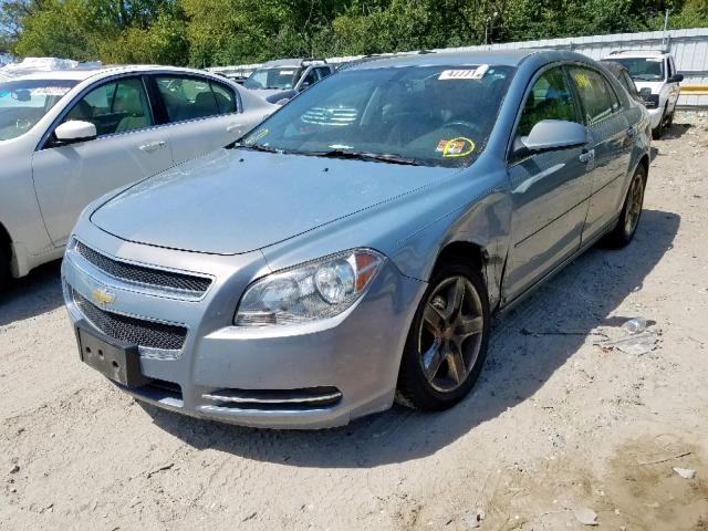 1G1ZH57B894184011 - 2009 CHEVROLET MALIBU 1LT 蓝色 照片 2