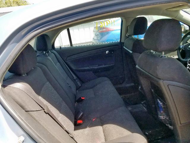 1G1ZH57B894184011 - 2009 CHEVROLET MALIBU 1LT 蓝色 照片 6
