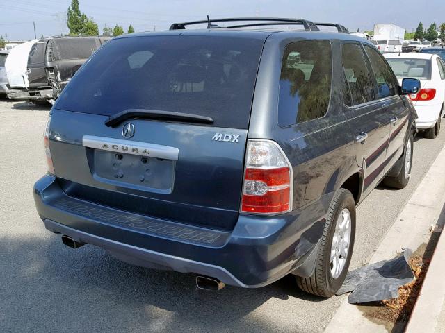 2HNYD18845H534803 - 2005 ACURA MDX TOURIN GRAY photo 4